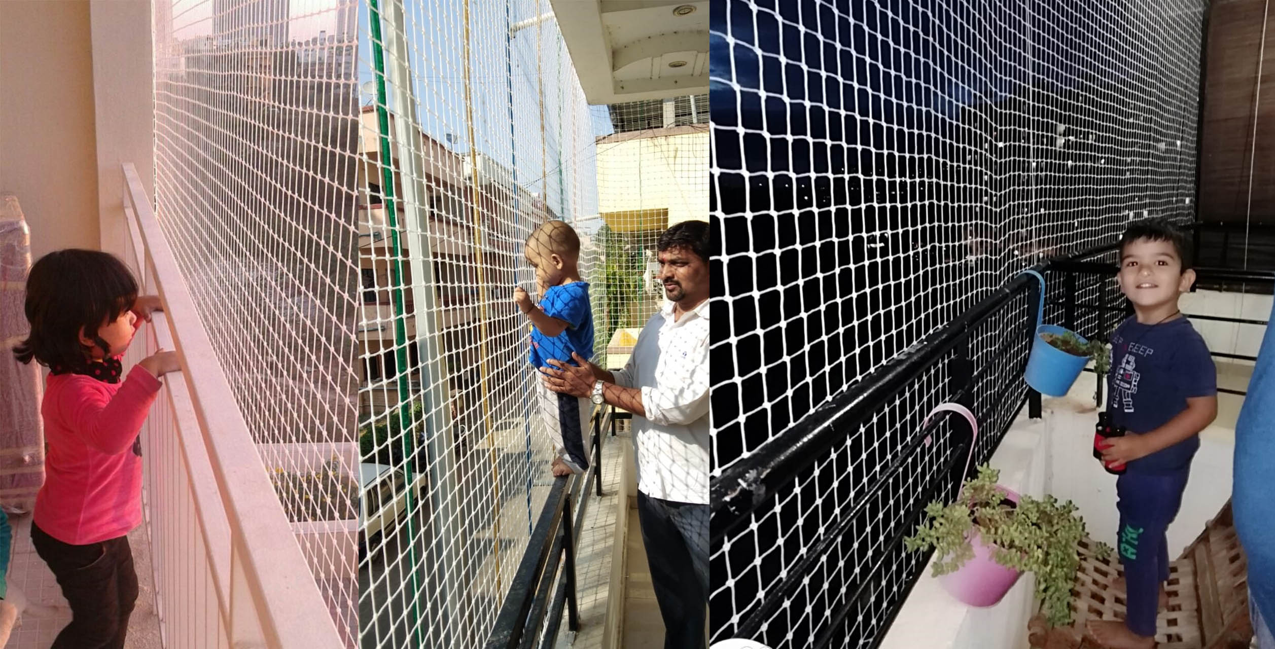 High-Tensile Balcony Safety Nets Hyderabad